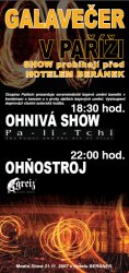 Módní show GALAVEČER V PAŘÍŽI 2007