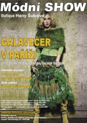 Módní show GALAVEČER V PAŘÍŽI 2007